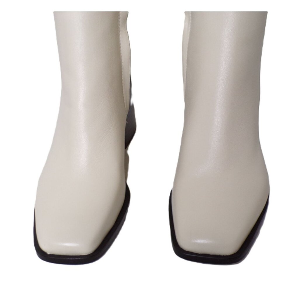 🆕SAM EDELMAN Wade Knee High Boot Ivory Off-White 8.5 - Picture 9 of 16